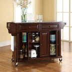 Carrello da Cucina con Piano in Granito a Grandezza Naturale da 52" - Crosley