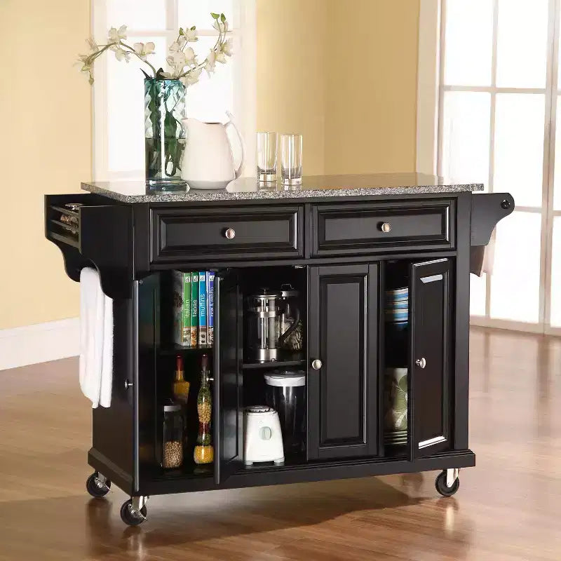 Carrello da Cucina con Piano in Granito a Grandezza Naturale da 52" - Crosley
