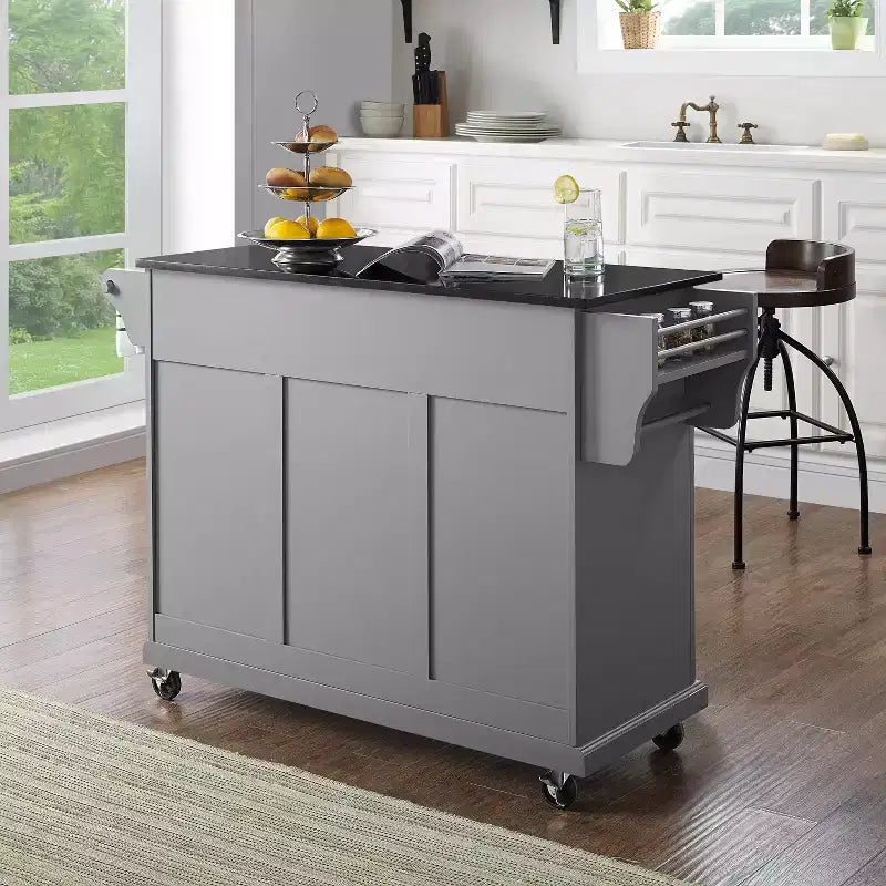Carrello da Cucina con Piano in Granito a Grandezza Naturale da 52" - Crosley