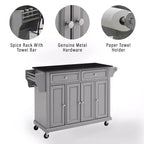 Carrello da Cucina con Piano in Granito a Grandezza Naturale da 52" - Crosley