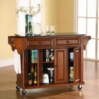 Carrello da Cucina con Piano in Granito a Grandezza Naturale da 52" - Crosley