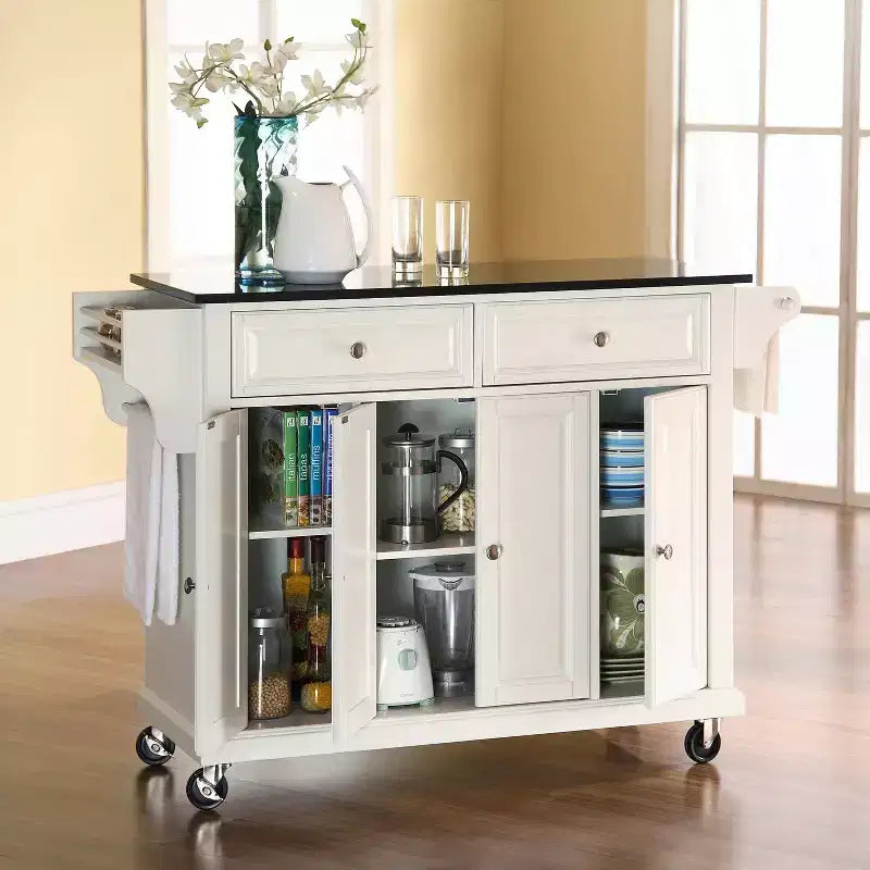 Carrello da Cucina con Piano in Granito a Grandezza Naturale da 52" - Crosley