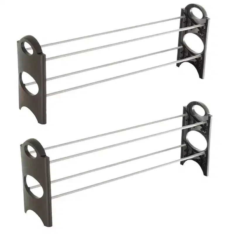 Scarpiera salvaspazio Hastings Home - Scarpiera a 4 ripiani impilabile