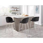 Set di 2 sgabelli da bar contemporanei Fran - LumiSource