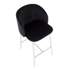Set di 2 sgabelli da bar contemporanei Fran - LumiSource