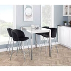 Set di 2 sgabelli da bar contemporanei Fran - LumiSource