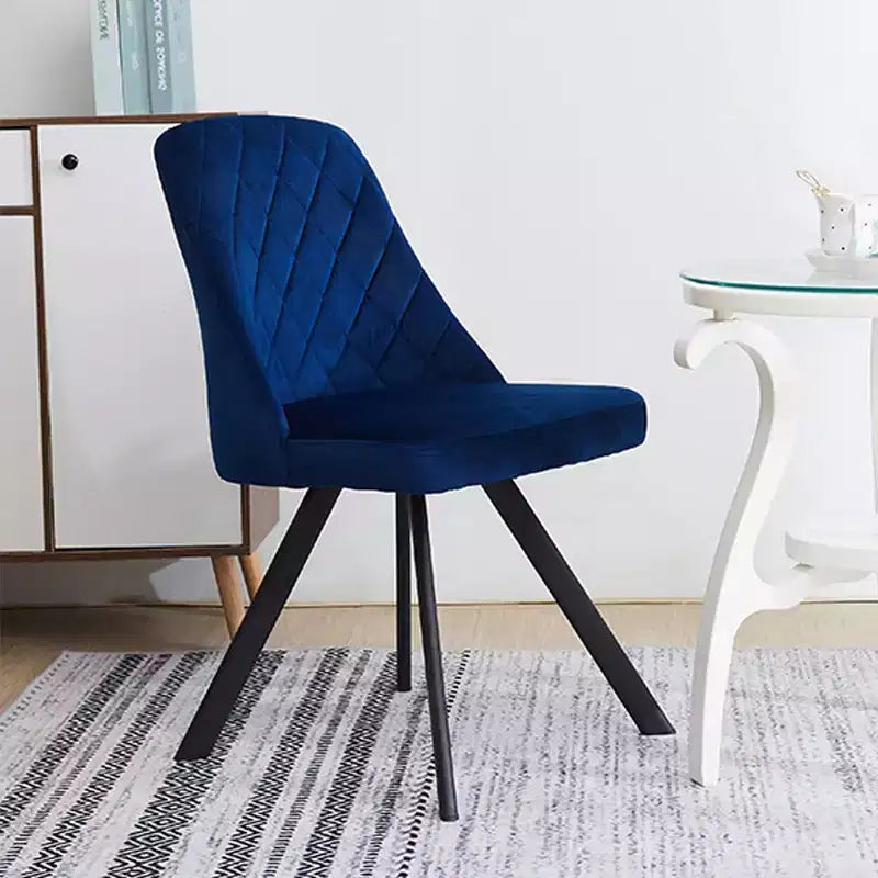 24/7 Shop At Home Set of 2 Lina Diamond Stitched Accent Chairs
