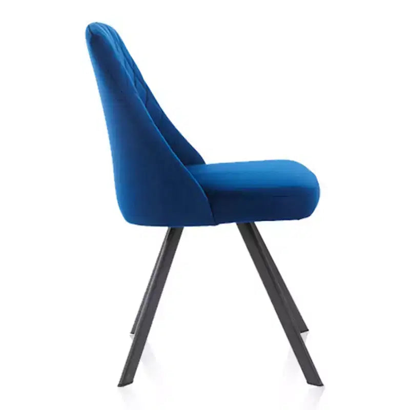 24/7 Shop At Home Set di 2 poltrone accentate Lina con impunture a rombi
