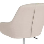 Sedia da ufficio Merrick Lane stile bucket con girevole a 360 gradi