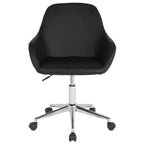 Sedia da ufficio Merrick Lane stile bucket con girevole a 360 gradi