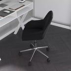 Sedia da ufficio Merrick Lane stile bucket con girevole a 360 gradi