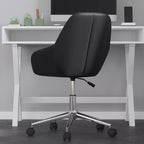 Sedia da ufficio Merrick Lane stile bucket con girevole a 360 gradi