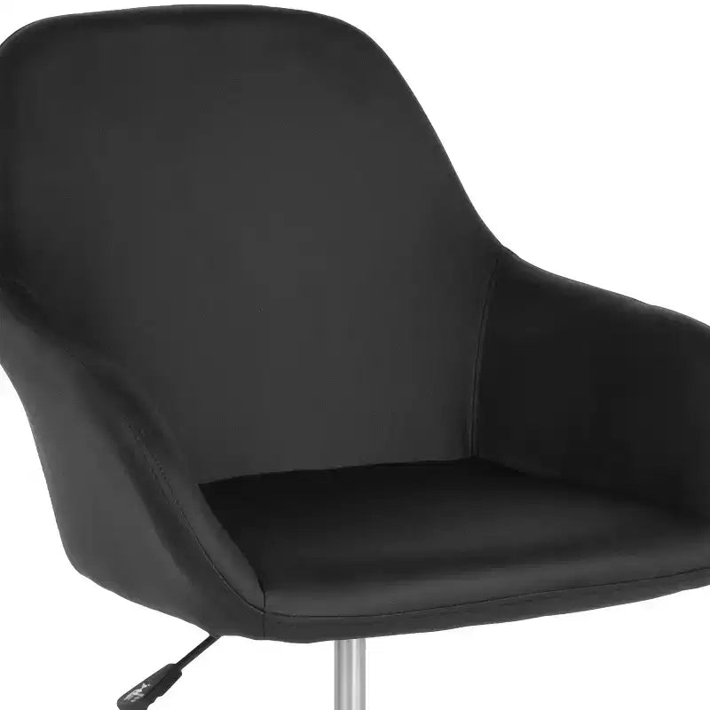 Sedia da ufficio Merrick Lane stile bucket con girevole a 360 gradi