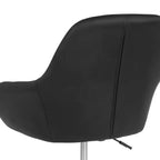 Sedia da ufficio Merrick Lane stile bucket con girevole a 360 gradi
