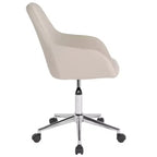 Sedia da ufficio Merrick Lane stile bucket con girevole a 360 gradi