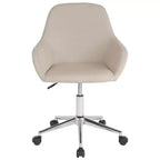 Sedia da ufficio Merrick Lane stile bucket con girevole a 360 gradi
