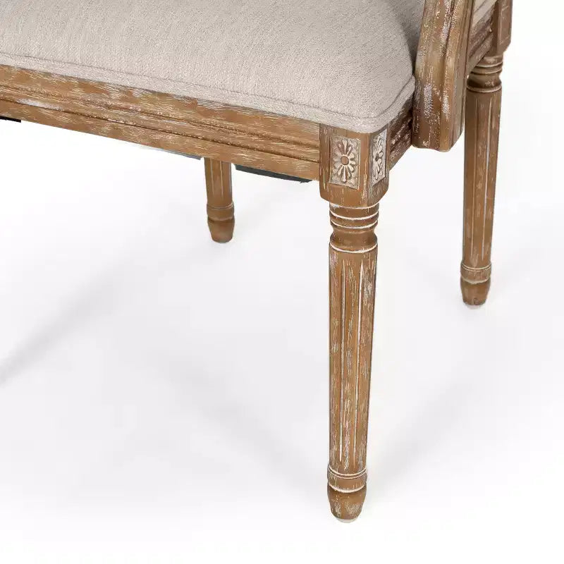Set di 6 sedie da pranzo imbottite in legno e canna Maria French Country - Christopher Knight Home