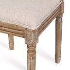 Set di 6 sedie da pranzo imbottite in legno e canna Regina French Country - Christopher Knight Home