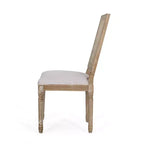 Set di 6 sedie da pranzo imbottite in legno e canna Regina French Country - Christopher Knight Home