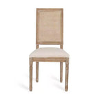 Set di 6 sedie da pranzo imbottite in legno e canna Regina French Country - Christopher Knight Home