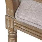 Set di 6 sedie da pranzo imbottite in legno e canna Regina French Country - Christopher Knight Home