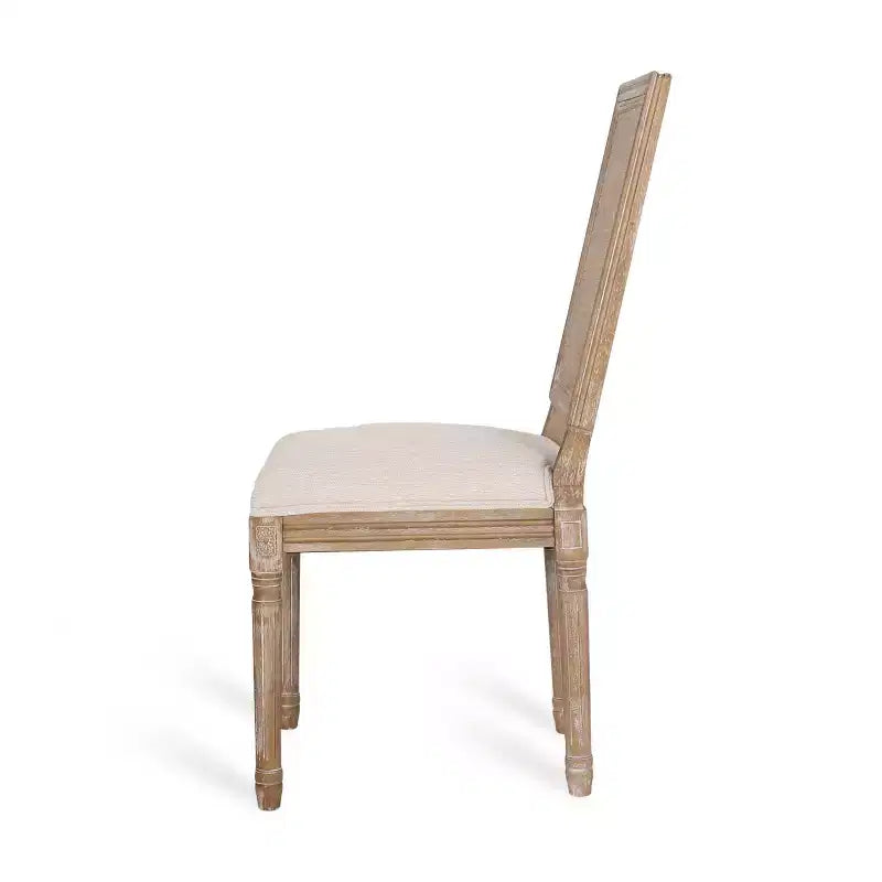 Set di 6 sedie da pranzo imbottite in legno e canna Regina French Country - Christopher Knight Home