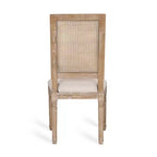 Set di 6 sedie da pranzo imbottite in legno e canna Regina French Country - Christopher Knight Home