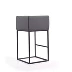 Set di 3 Sgabelli da Bar Imbottiti Embassy in Metallo - Manhattan Comfort