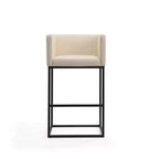 Set di 3 Sgabelli da Bar Imbottiti Embassy in Metallo - Manhattan Comfort