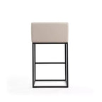 Set di 3 Sgabelli da Bar Imbottiti Embassy in Metallo - Manhattan Comfort