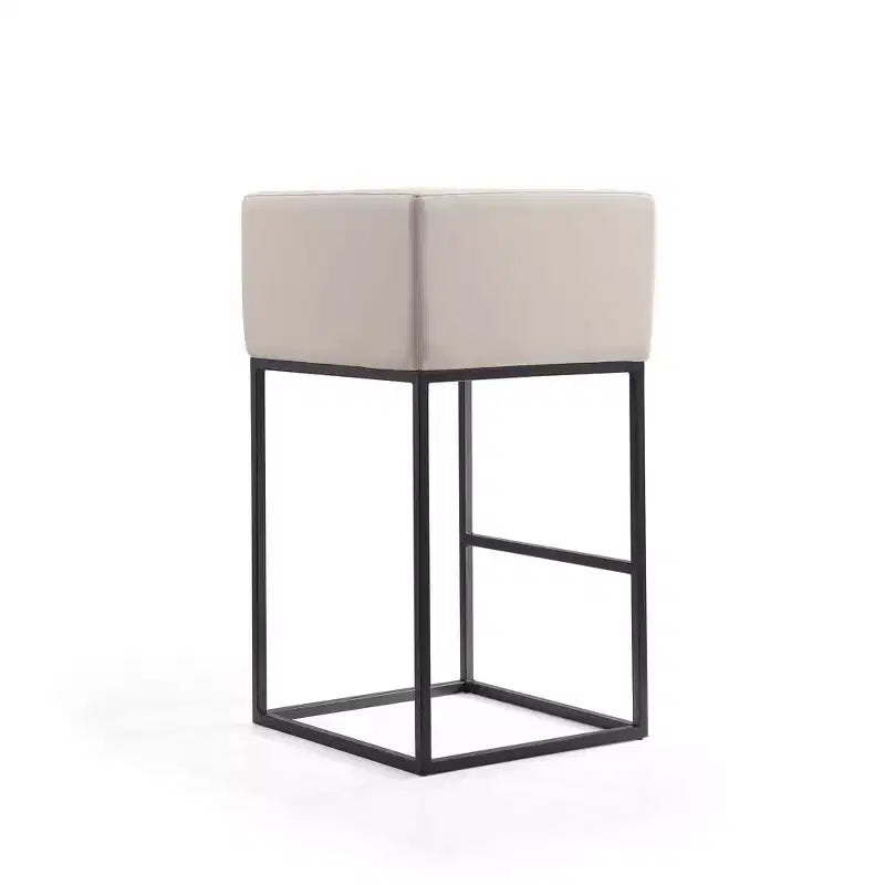 Set di 3 Sgabelli da Bar Imbottiti Embassy in Metallo - Manhattan Comfort