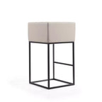 Set di 3 Sgabelli da Bar Imbottiti Embassy in Metallo - Manhattan Comfort