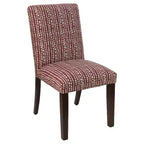 Skyline Furniture Hendrix Sedia da Pranzo a Righe