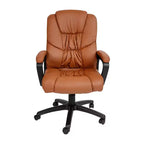 Flash Furniture Flash Fundamentals Sedia da Ufficio Girevole Big & Tall in LeatherSoft con Braccioli Imbottiti, Portata 181 kg
