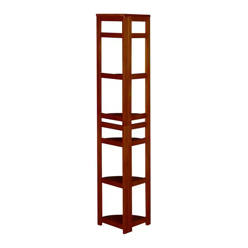 Libreria pieghevole ad angolo alto Cakewalk - Regency