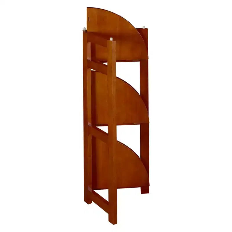 Libreria pieghevole ad angolo alto Cakewalk - Regency
