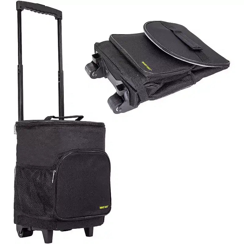 dbest products Carrello frigo ultra compatto Smart Cart, isotermico pieghevole con ruote per portellone barbecue spiaggia estate