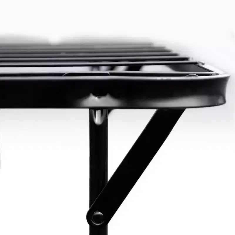 14 Telaio Letto in Acciaio Premium e Base Letto Piattaforma Nero - Mellow