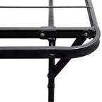 14 Telaio Letto in Acciaio Premium e Base Letto Piattaforma Nero - Mellow