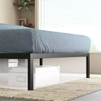 Paul Struttura Letto in Metallo Naturale - ZINUS