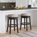 Set di 2 sgabelli da bar girevoli Clara - Alaterre Furniture
