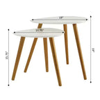 Set di 2 tavolini impilabili Oslo - Breighton Home