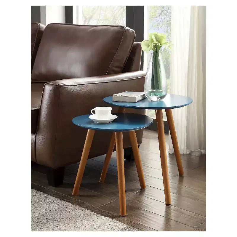 Set di 2 tavolini impilabili Oslo - Breighton Home