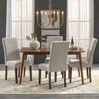 Set da pranzo rettangolare 5 pezzi Lizzy - Buylateral