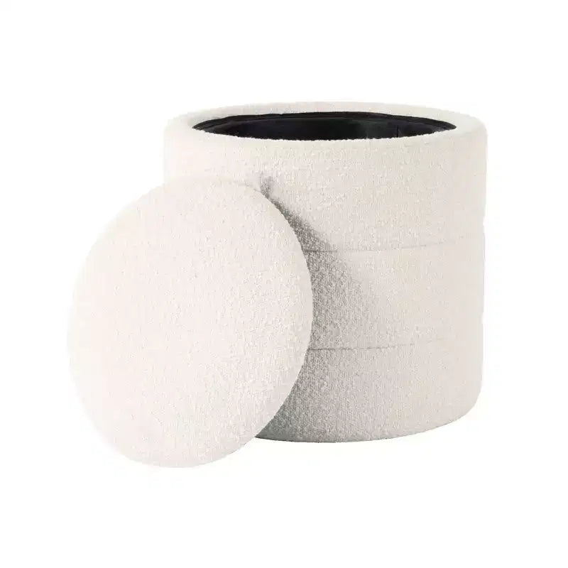 Pouf rotondo contenitore - HomePop