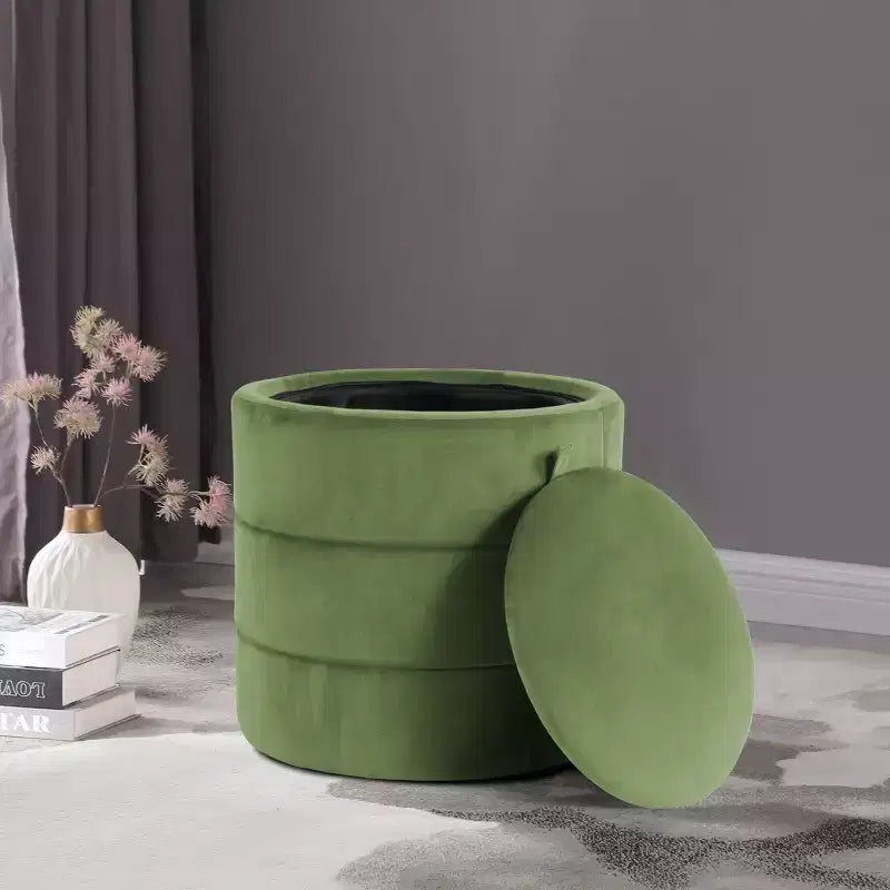 Pouf rotondo contenitore - HomePop