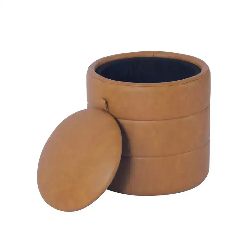 Pouf rotondo contenitore - HomePop