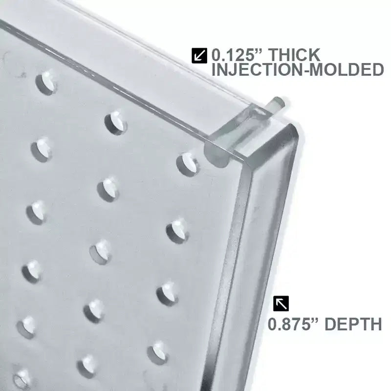Kit Organizer da Parete per Pegboard Azar Displays 70 Pezzi