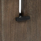 Panca da pranzo in legno massello marrone con bordo vivo – 70 larghezza x 17 profondità x 18 altezza pollici