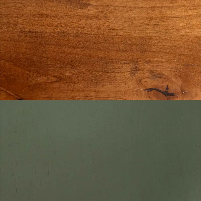 Tavolino Modern Farmhouse da 60 cm con Finitura Bicolore – Completamente Assemblato